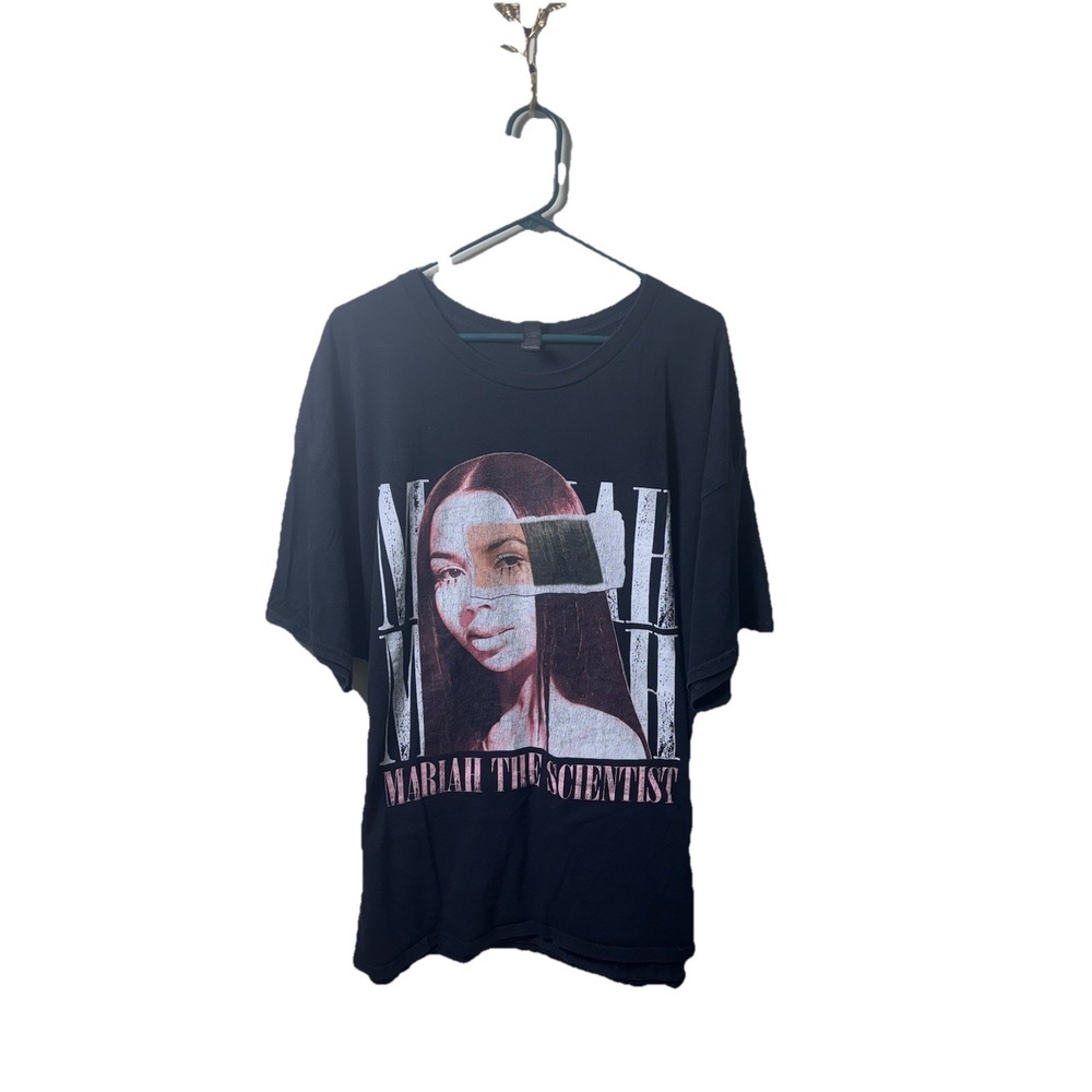 Mariah The Scientist Graphic Tee Black Gildan Heavy Cotton Size 3XL